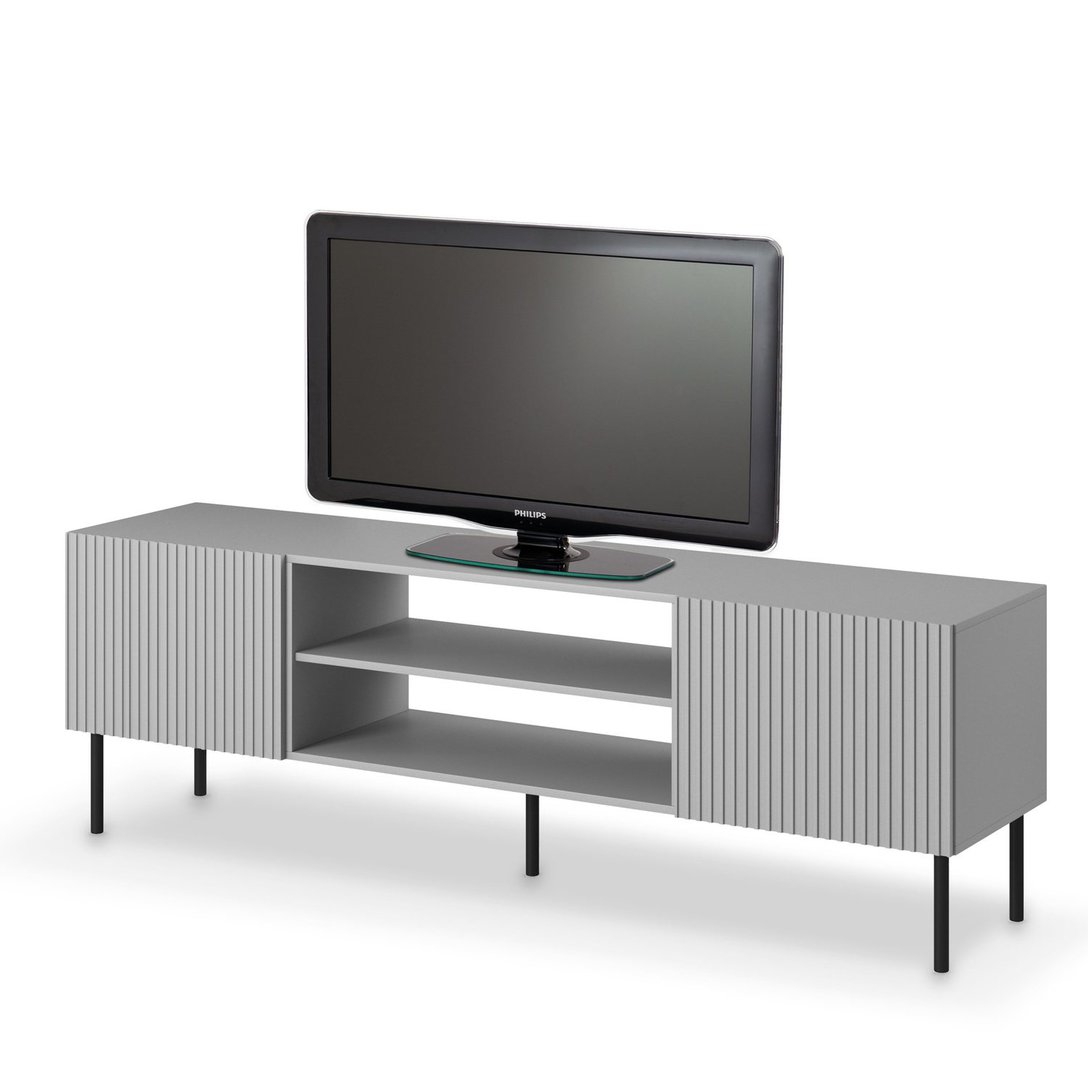 ASENSIO RTV-1 TV KOMODA - SIVA - slika 5