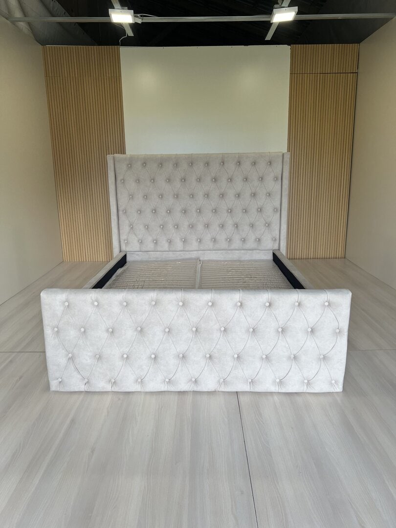 POSTELJNI OKVIR REY - BEŽ 160X200CM