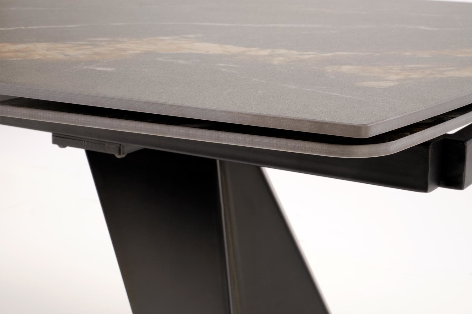 ARMANI RAZTEGLJIVA JEDILNA MIZA 165-241x90cm - MARMOR ČRNA - slika 13