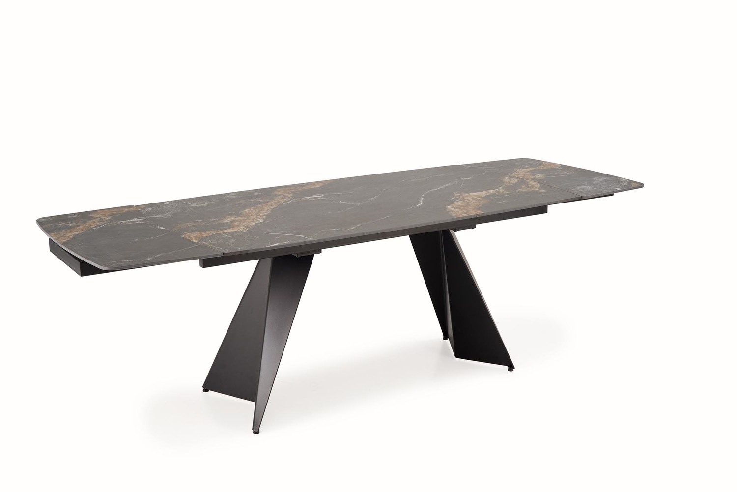 ARMANI RAZTEGLJIVA JEDILNA MIZA 165-241x90cm - MARMOR ČRNA - slika 11
