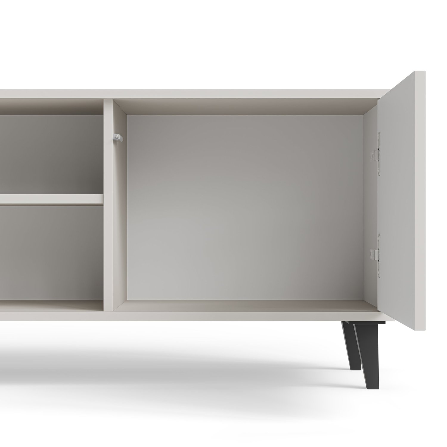 RANDOM 2 RTV-K TV KOMODA S KAMINOM 180cm - KAŠMIR / OREH - slika 23