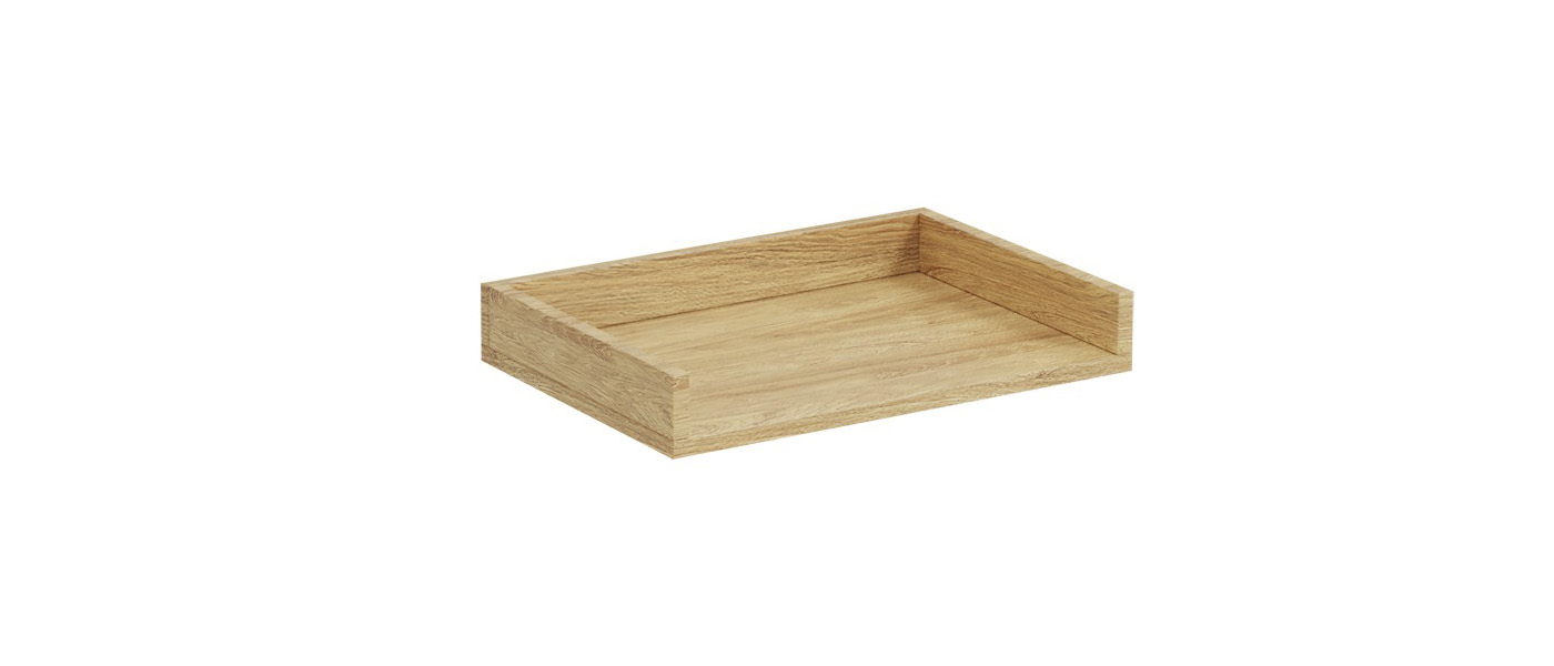 MOBIUS shelf 50 color: hikora oak
