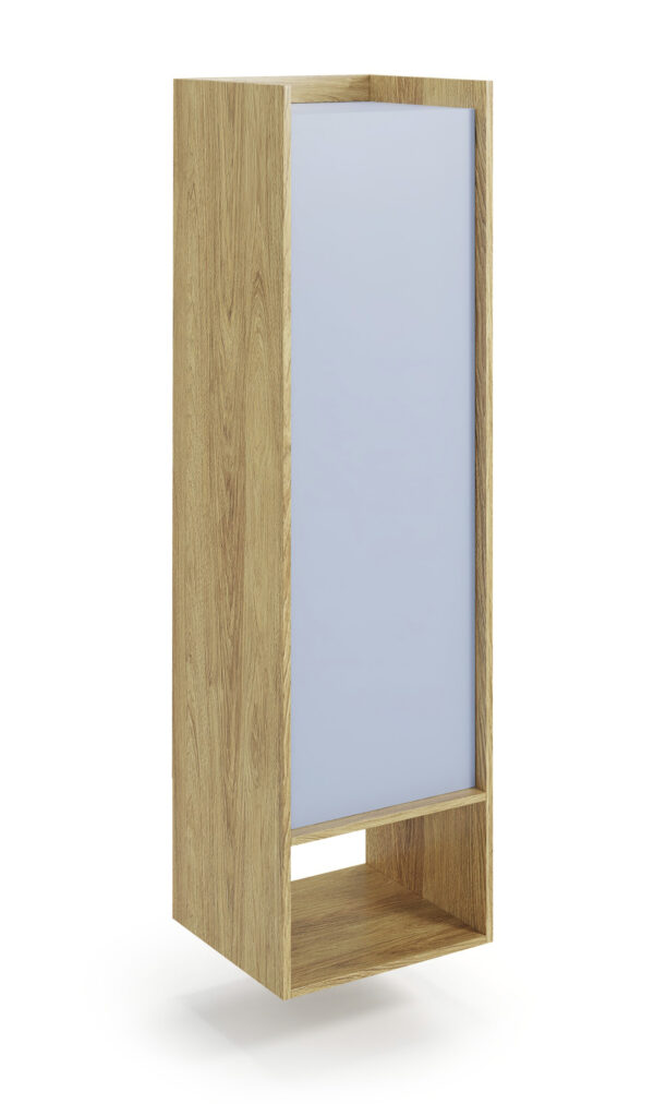 MOBIUS regal 1D color: hikora oak/light blue