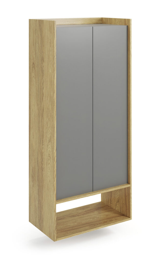 MOBIUS regal 2D color: hikora oak/grey