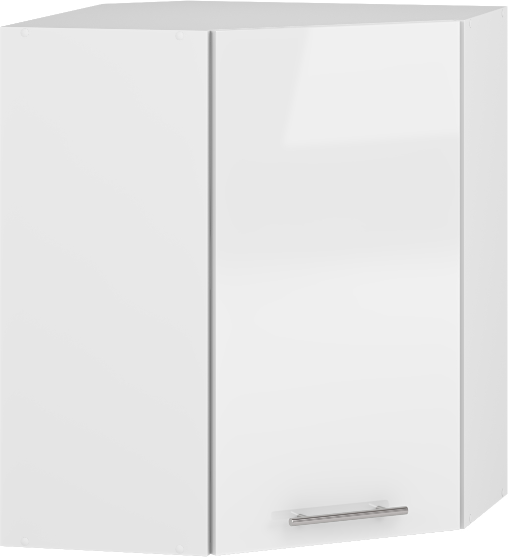 VENTO GN-60/72 corner top cabinet, color: white
