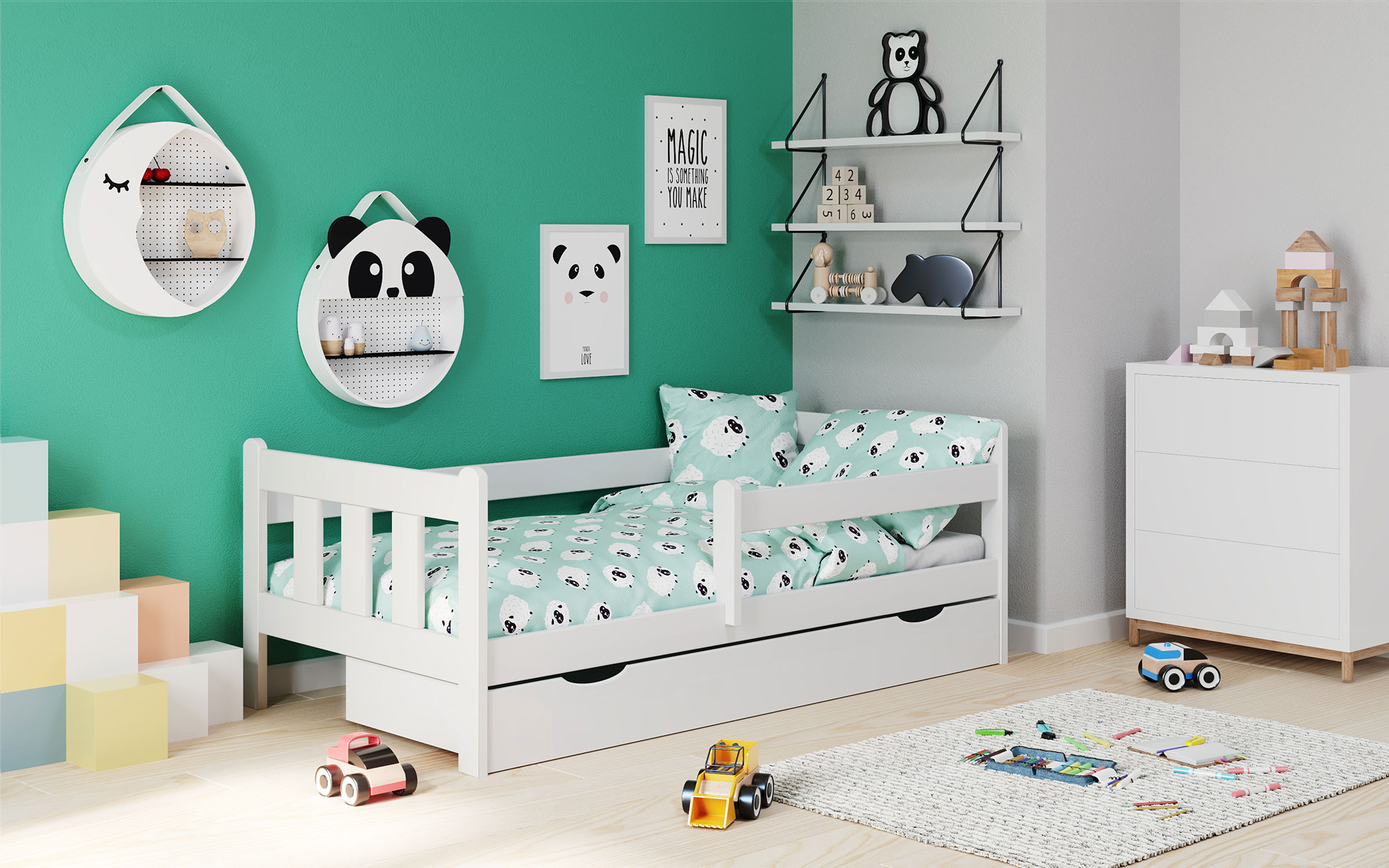 MARINELLA white bed