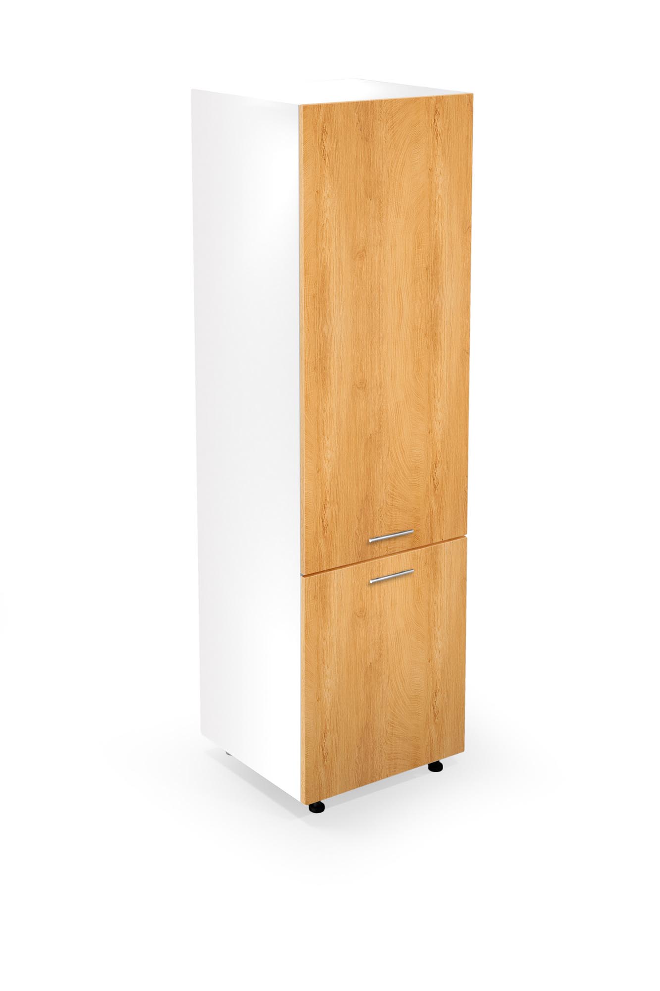 VENTO DU-60/214 high cargo cabinet, color: white/honey oak