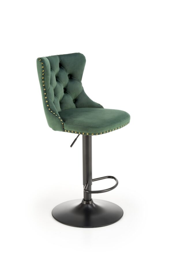 H117 bar stool, dark green