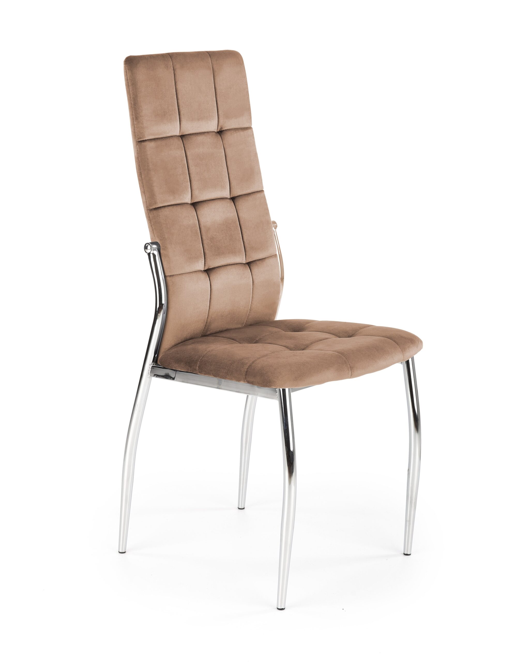 K416 chair, beige velvet