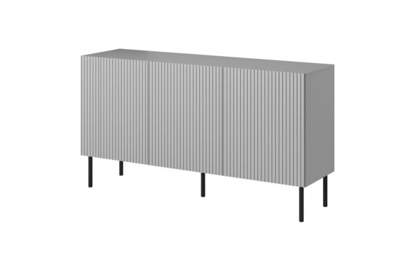 ASENSIO KM-1 chest, light grey / black