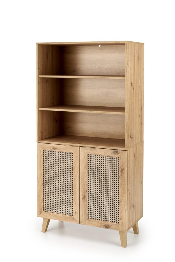 BORNEO REG-1 regal, artisan oak / black
