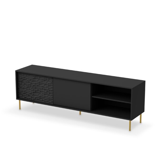 BULLET RTV-1 TV stand, black / gold