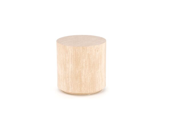 TRAVERTINO_S OKRĄGŁA coffe table, travertine