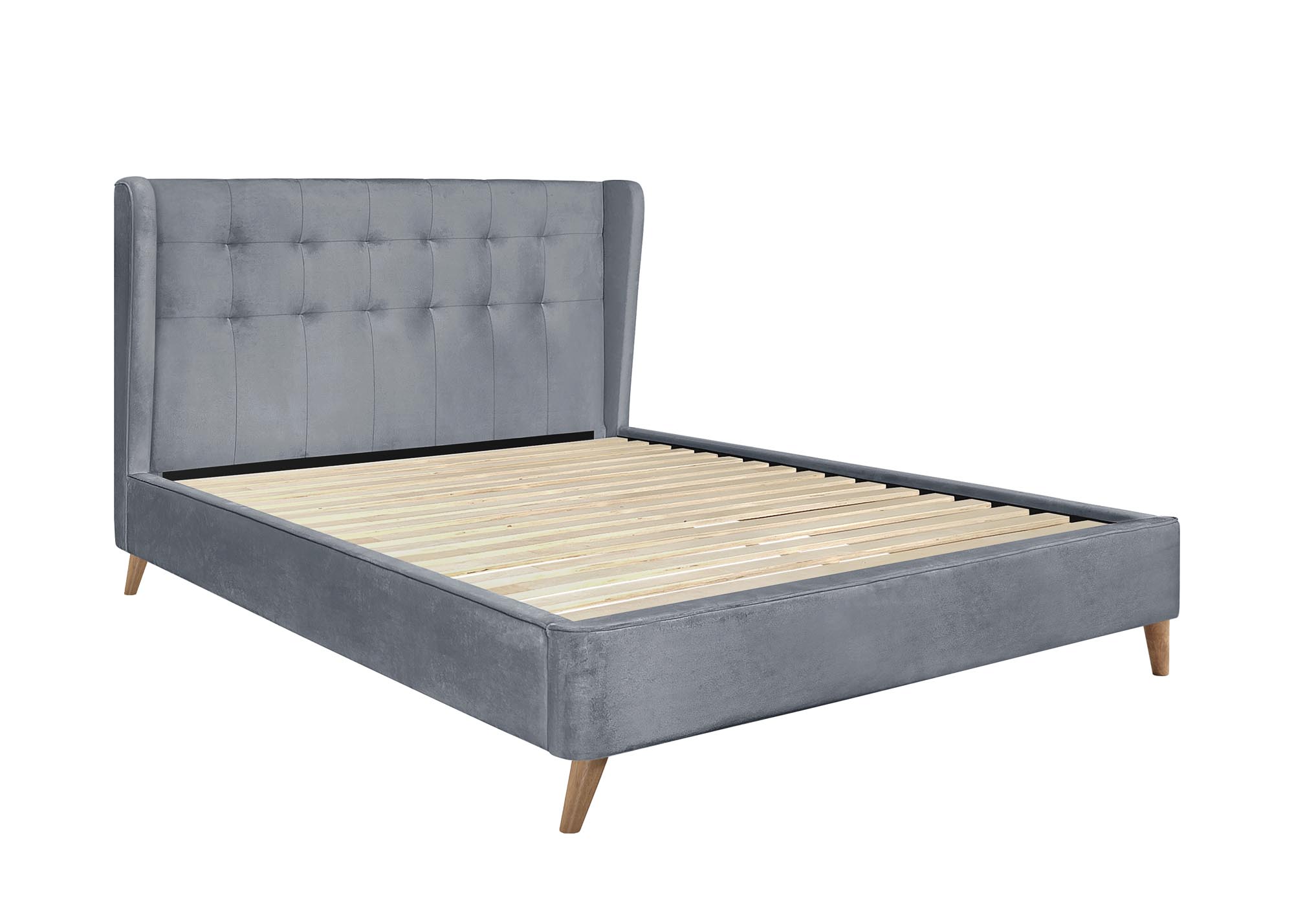 ESTELLA 160 cm bed grey