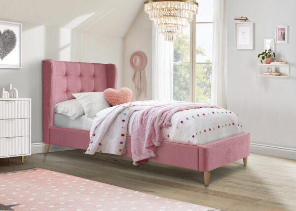 ESTELLA  90 cm bed pink