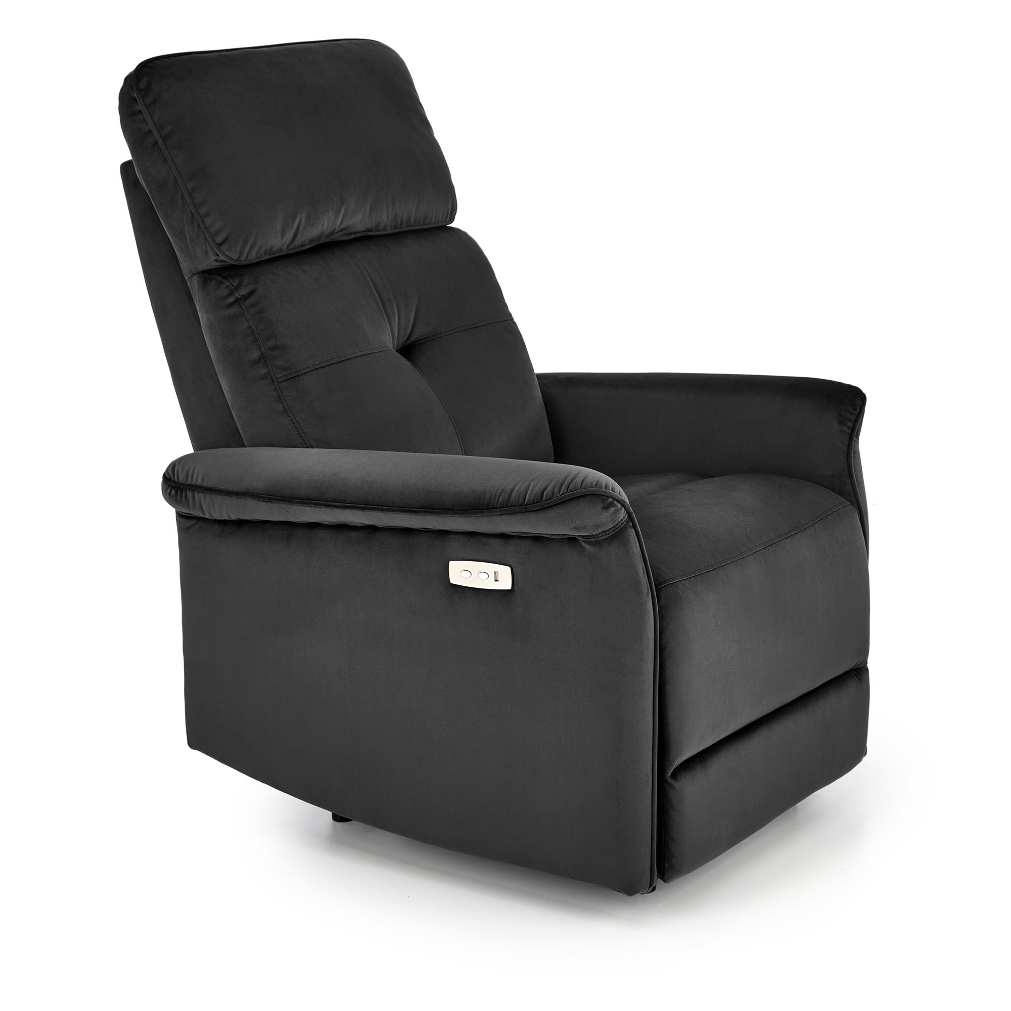 SEMIR leisure chair, black