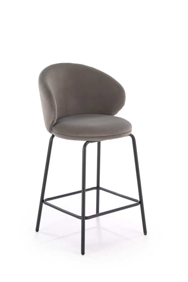 H121 bar stool, grey