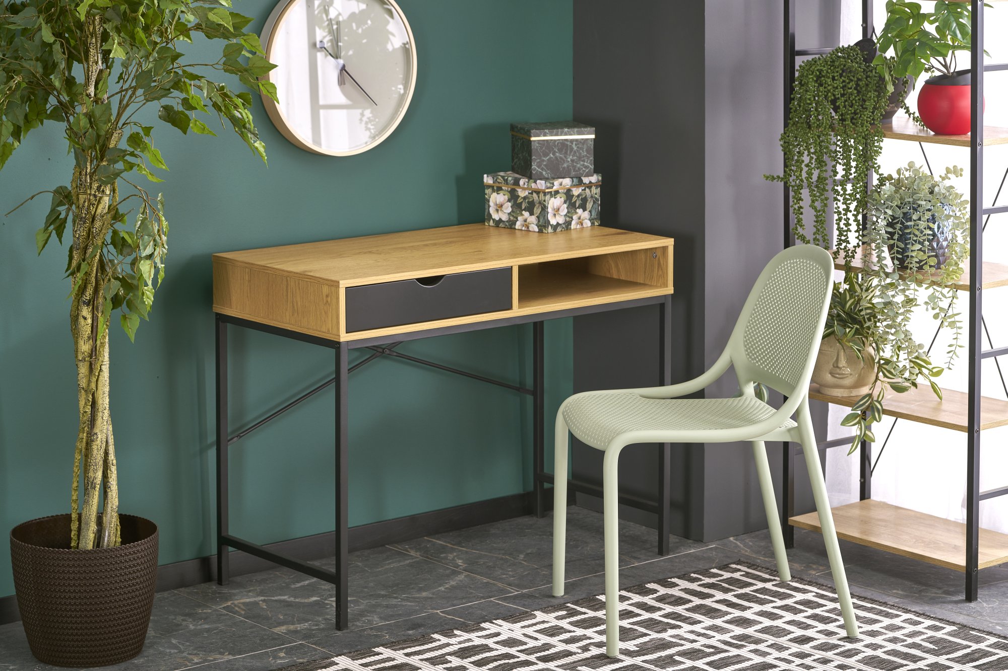 B50 desk natural / black