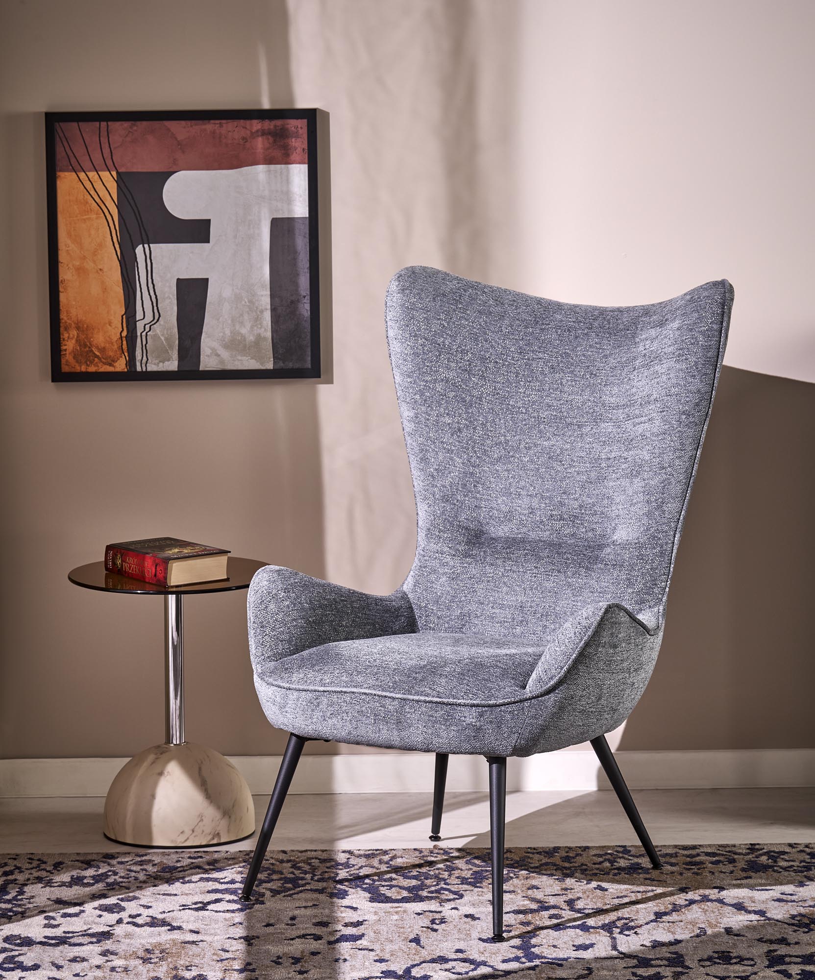 JUKON leisure chair, grey