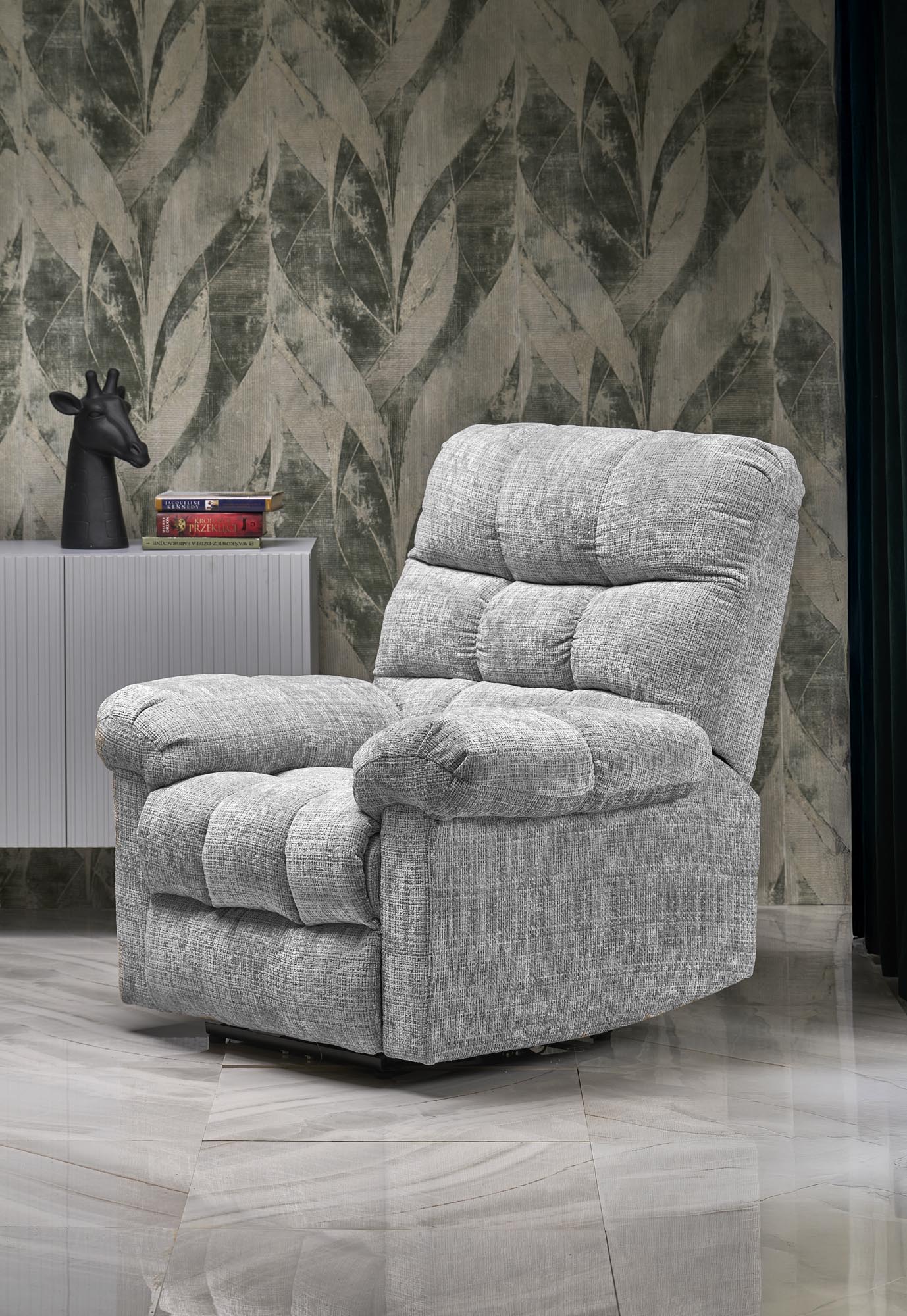 AMORE leisure chair, grey