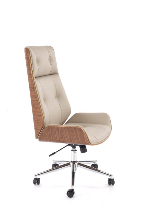 WEBSTER o.chair, walnut/beige