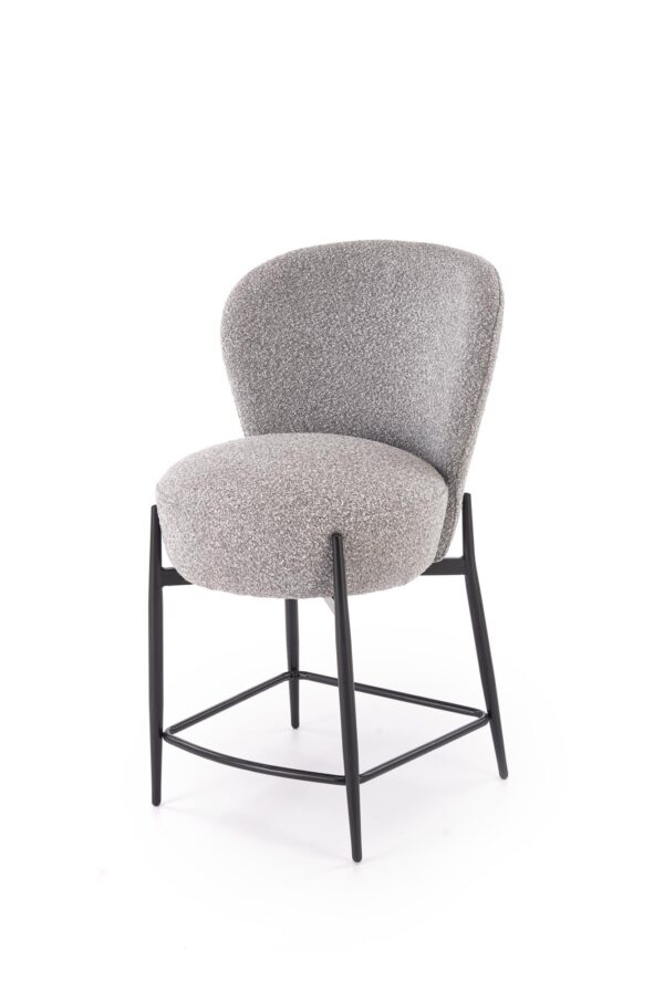 H126 bar stool,  grey