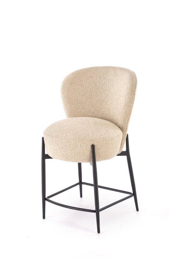H126 bar stool,  beige