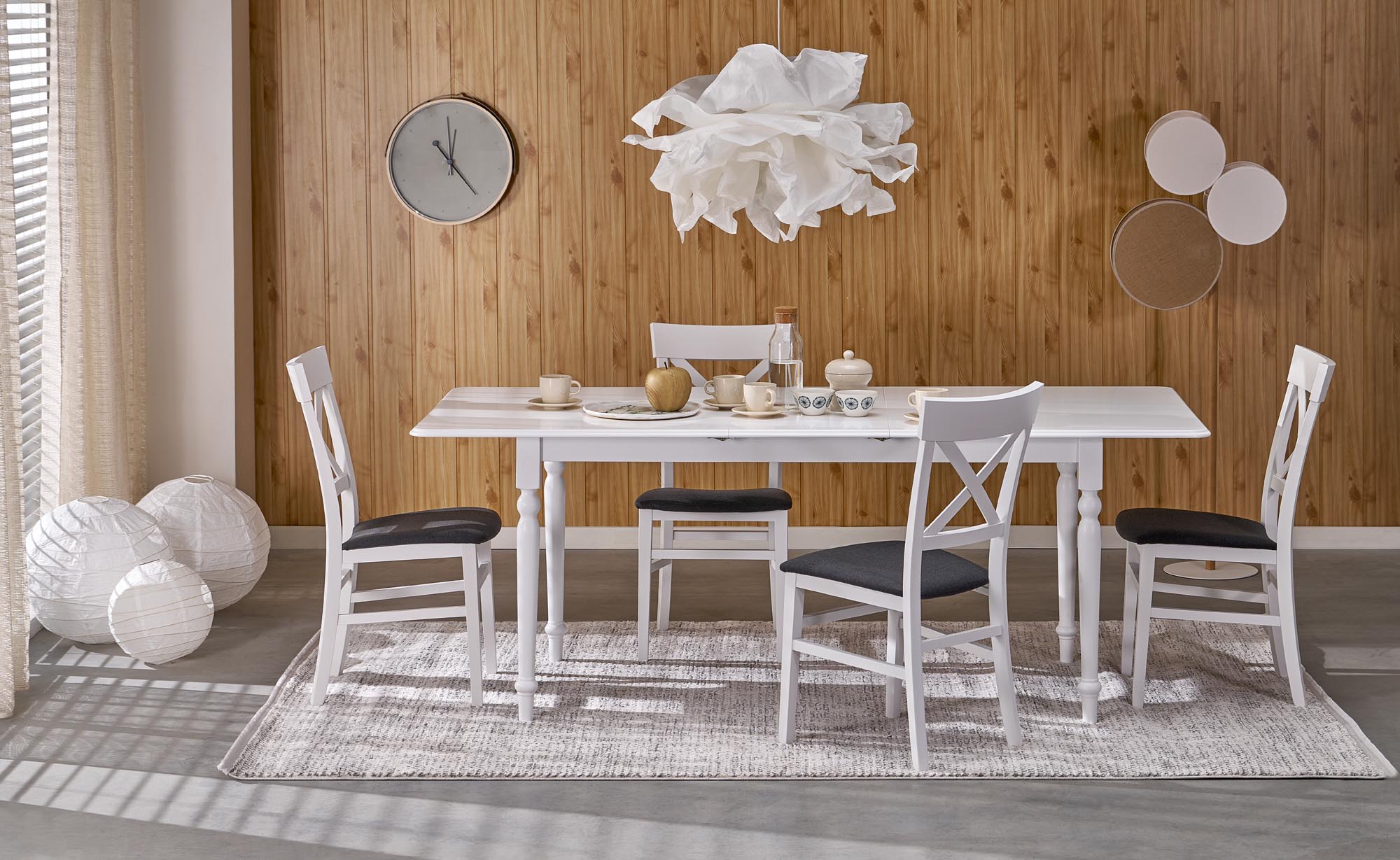 NELSON extension table, white