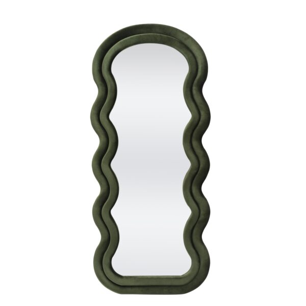 CONFETTO standing mirror or wall mirror, olive