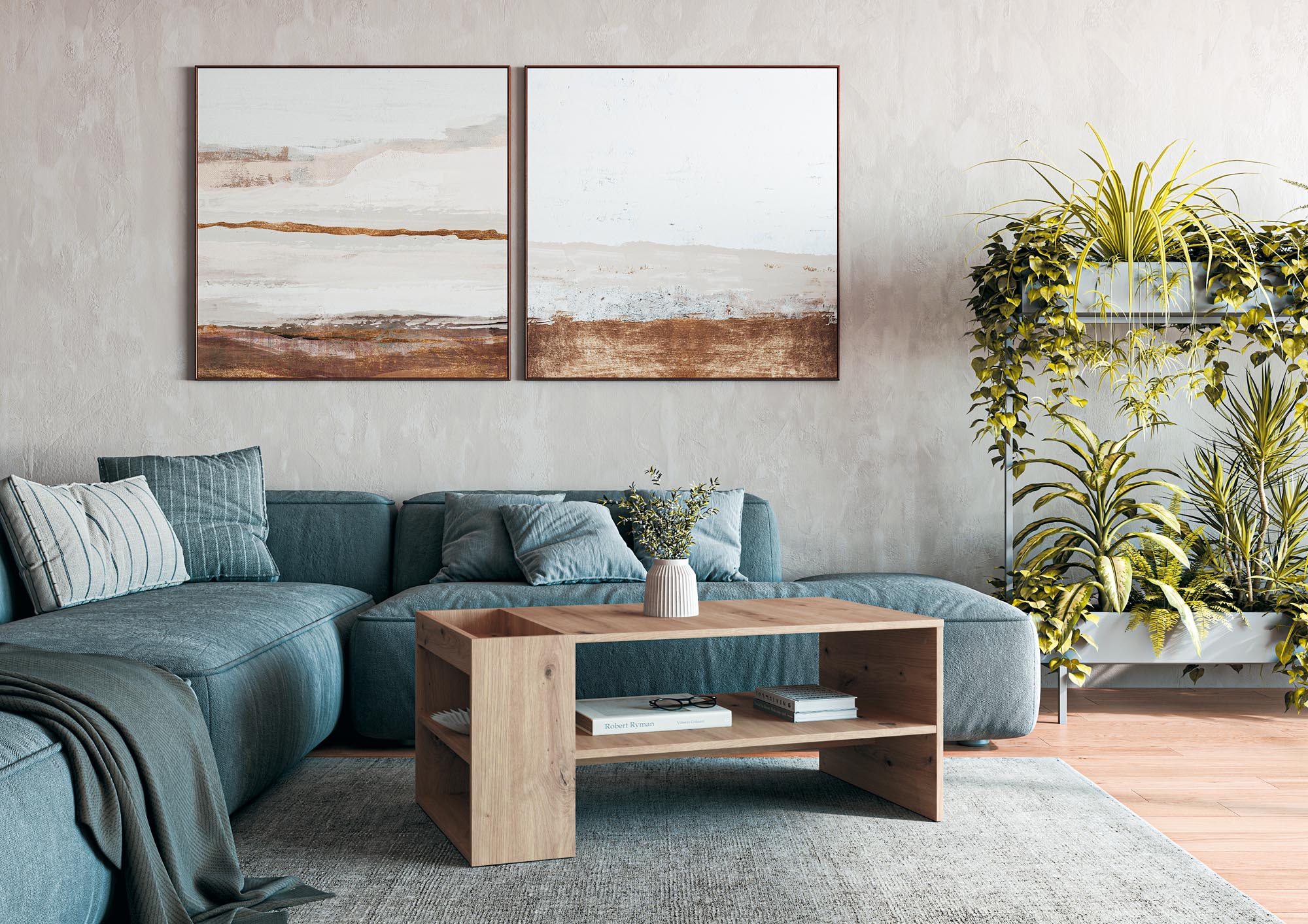 MURCIA c.table, artisan oak