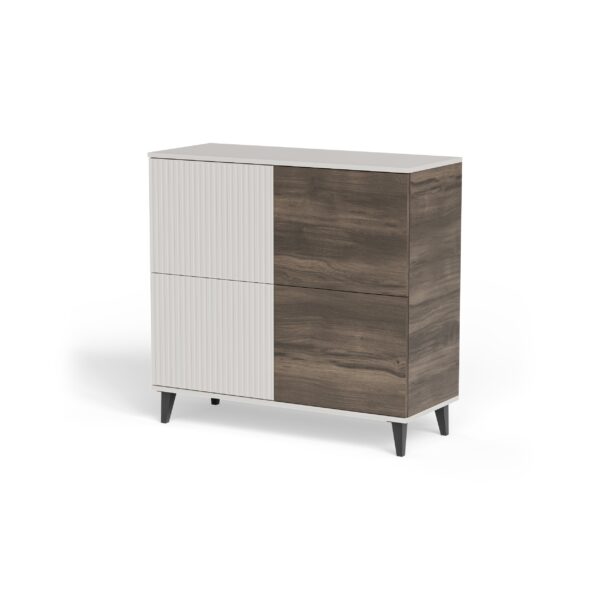 RANDOM 2 KM-2 chest, color: cashmere / walnut / black