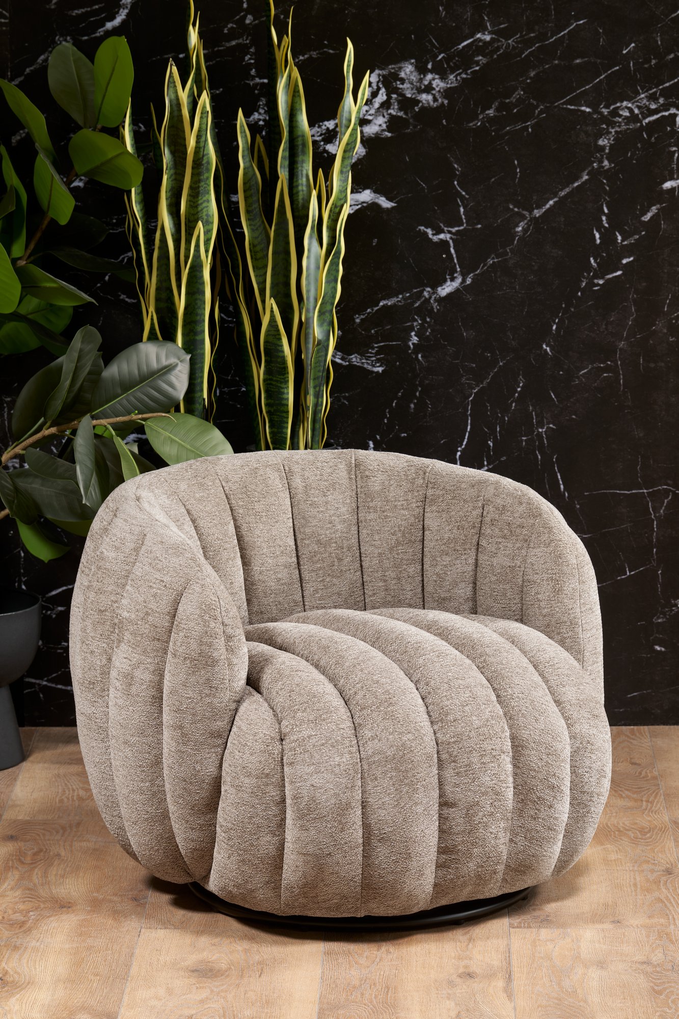 FRASER, leisure chair, d.beige