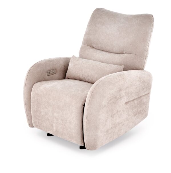 SAXON electric recliner with rocking, beige