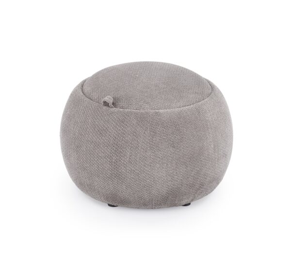 LUMI pouffe color: grey