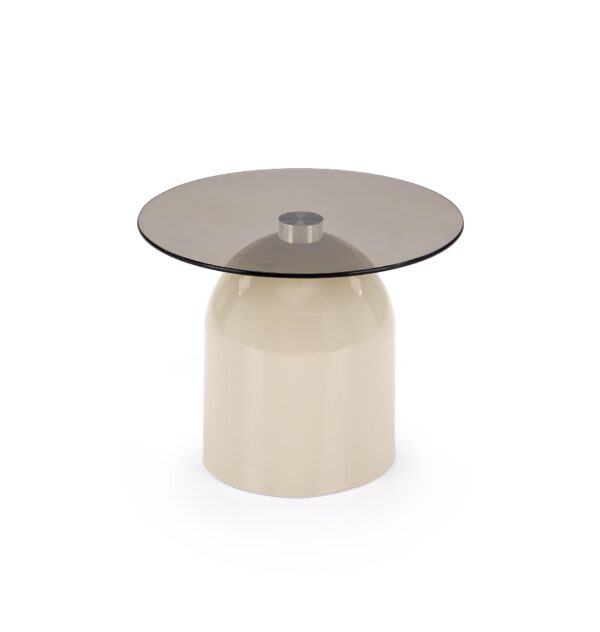 STARK_S c.table smoked glass / cashmere