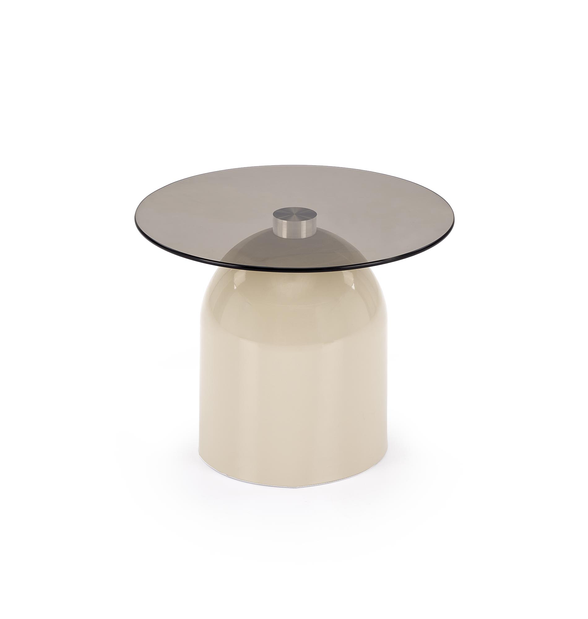 STARK_S c.table smoked glass / cashmere