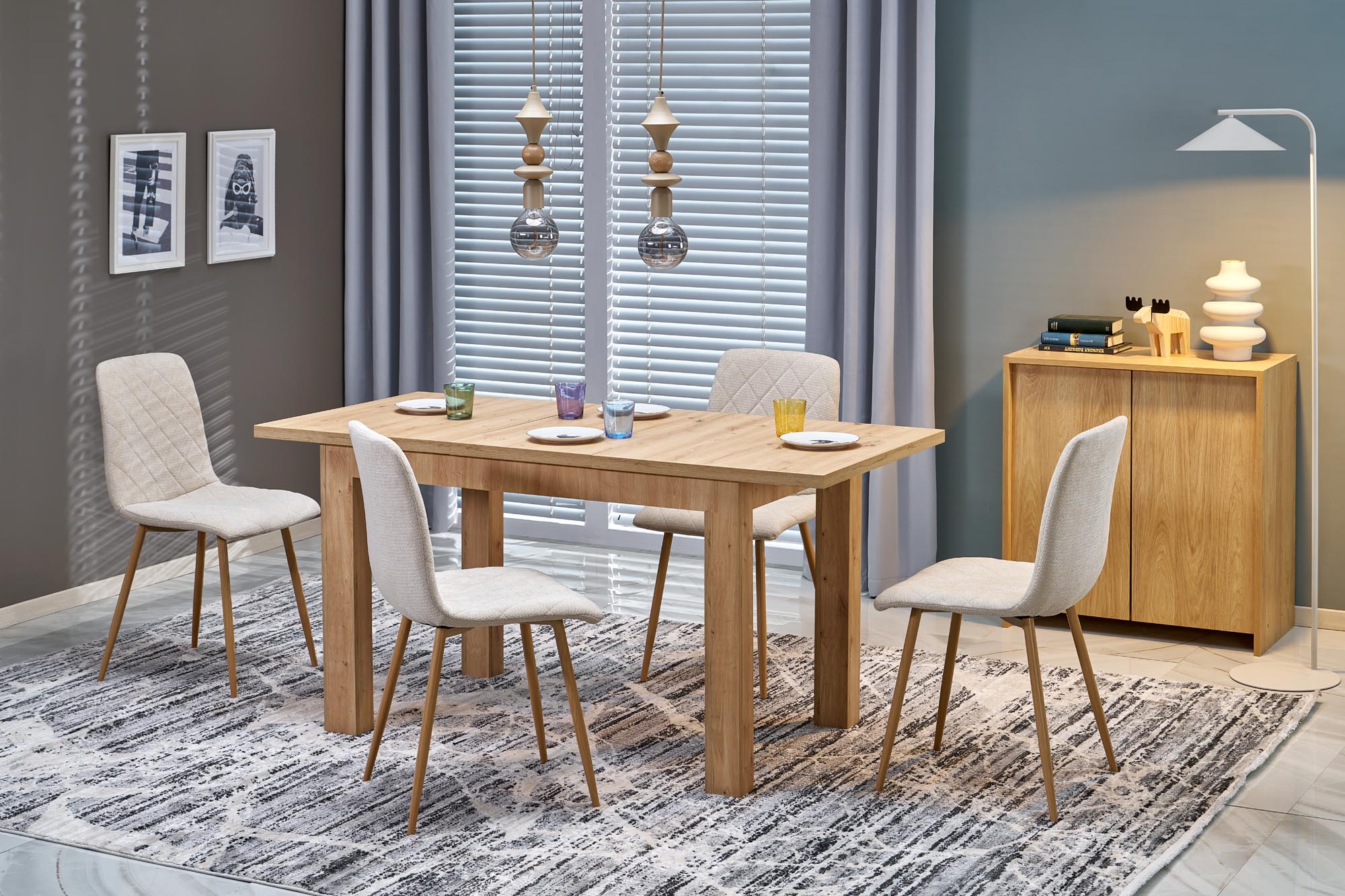 GIZMO extension table artisan oak / artisan oak
