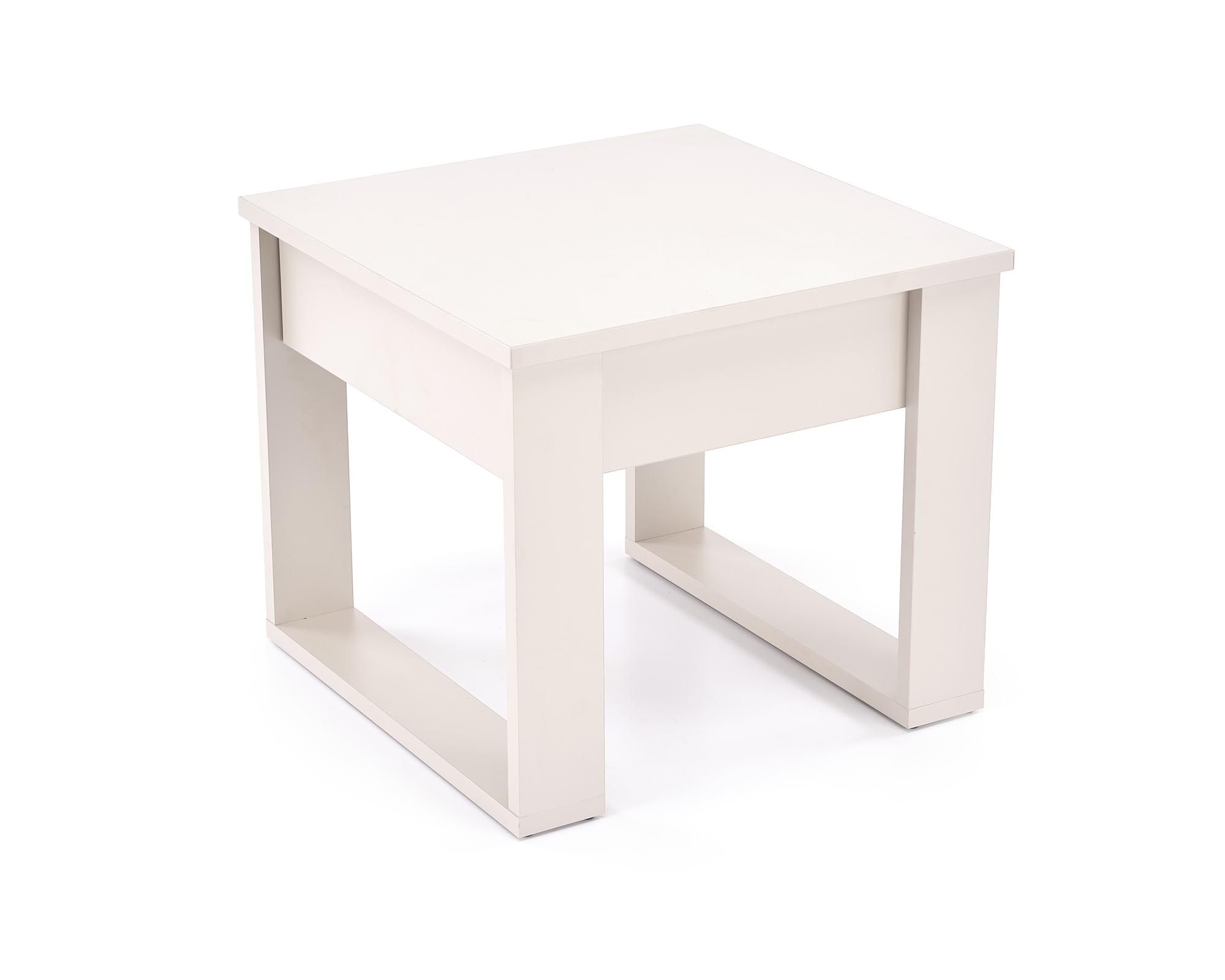NEA SQUARE coffee table, cashmere