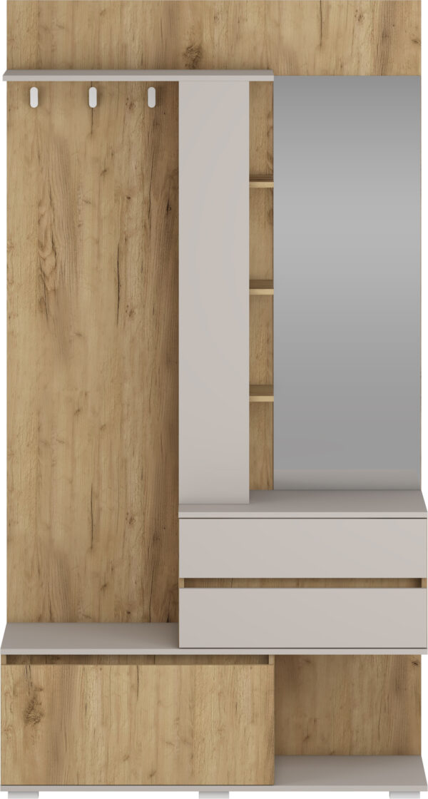 BAFRA hall, golden oak / cashmere