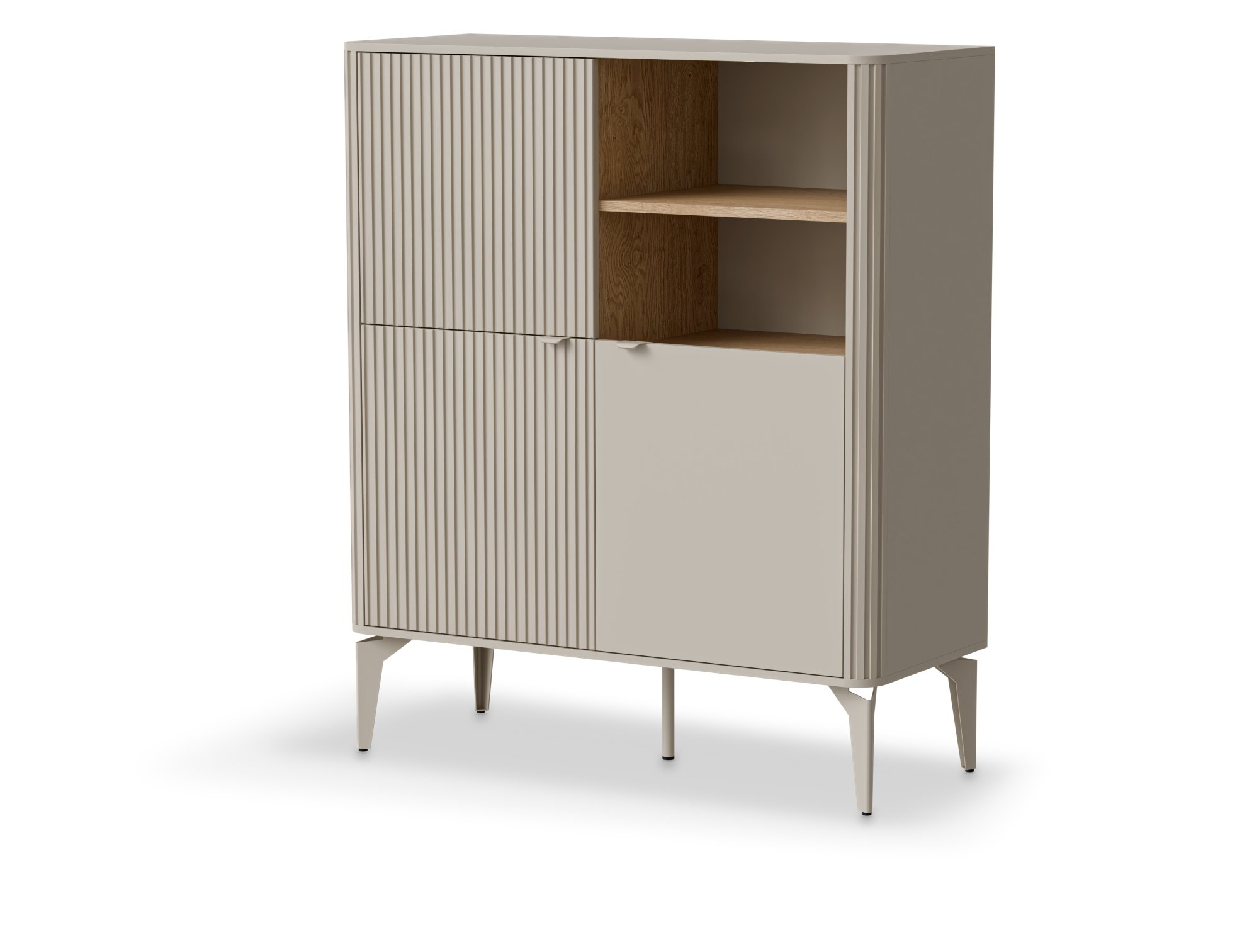 BELUCI KM-2 chest cashmere / cremona oak