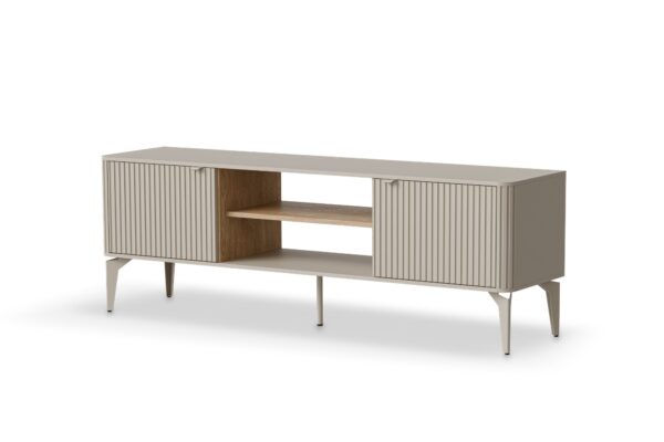 BELUCI RTV-1 RTV stand cashmere / cremona oak