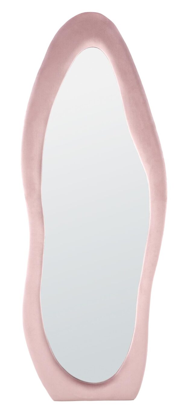 FRIGOLA wall mirror, light pink