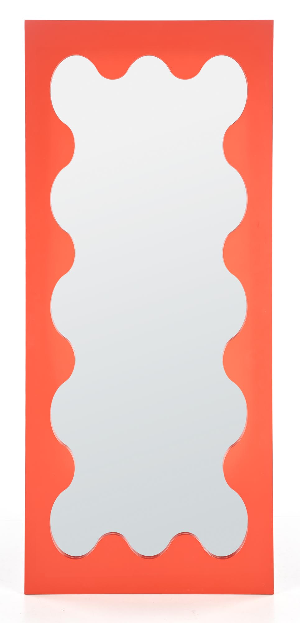 SOLETTO wall mirror, coral