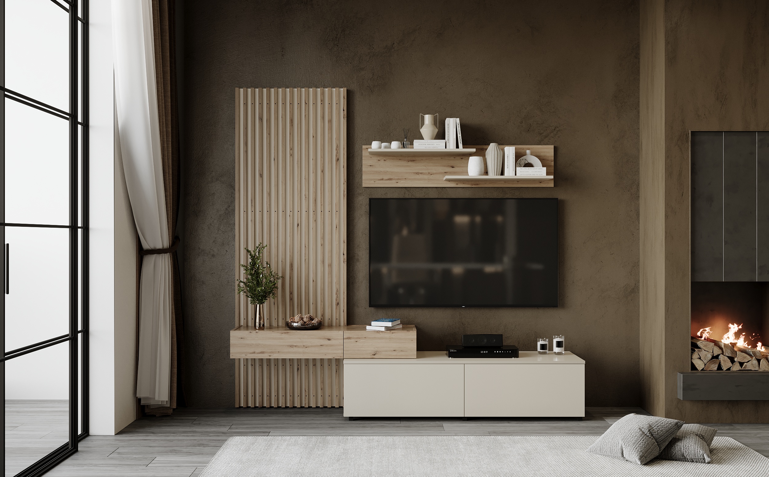 CAMINO set color: artisan oak / cashmere