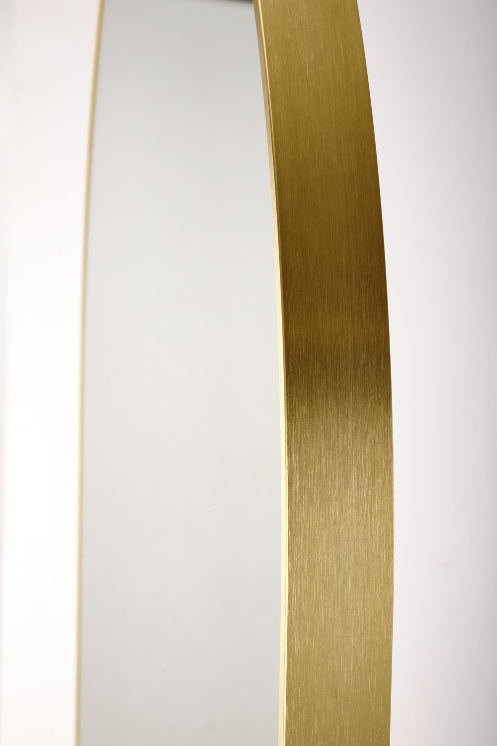 Curio stensko ogledalo 120/60/3,7 cm - zlata - slika 6