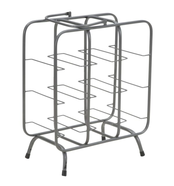 BOTTLE RACK SQUARE (9 bottles) CM 40X23X47,5