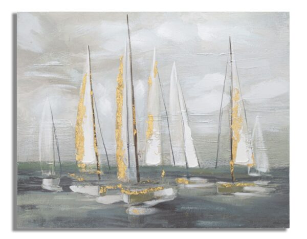 WALL PAINT GOLD BOAT CM 100X2,8X80