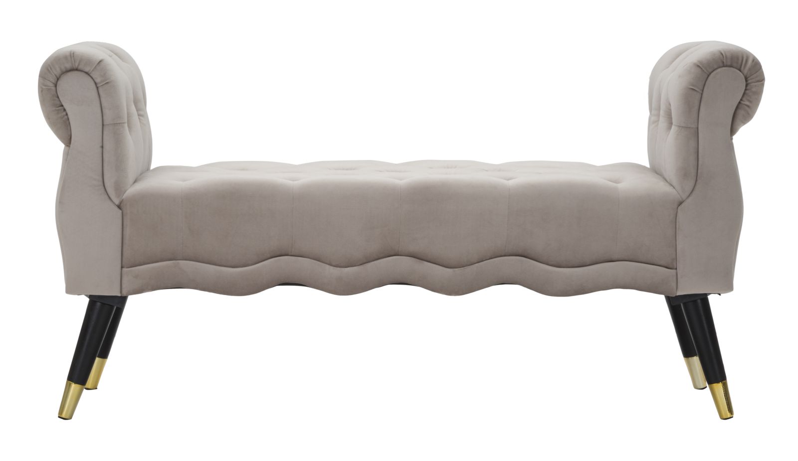Paris klop 120X40X60cm - siva / črna / zlata - slika 5
