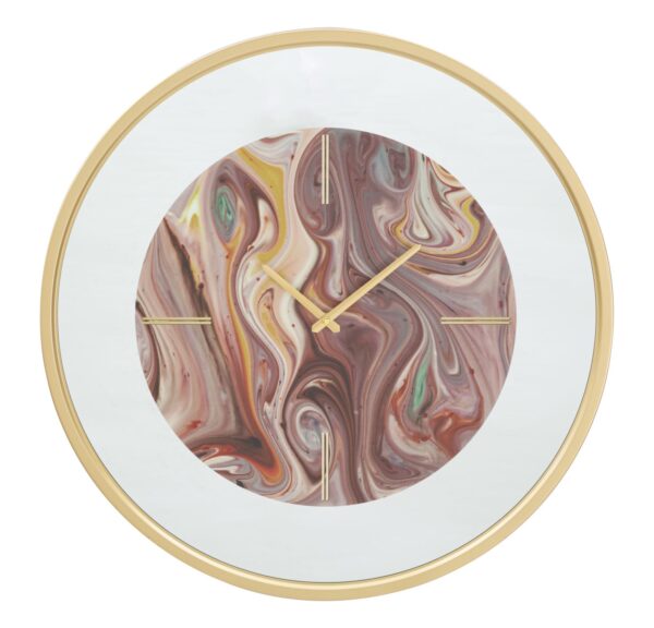 WALL CLOCK  MIRROR MIX CM Ø 60X5