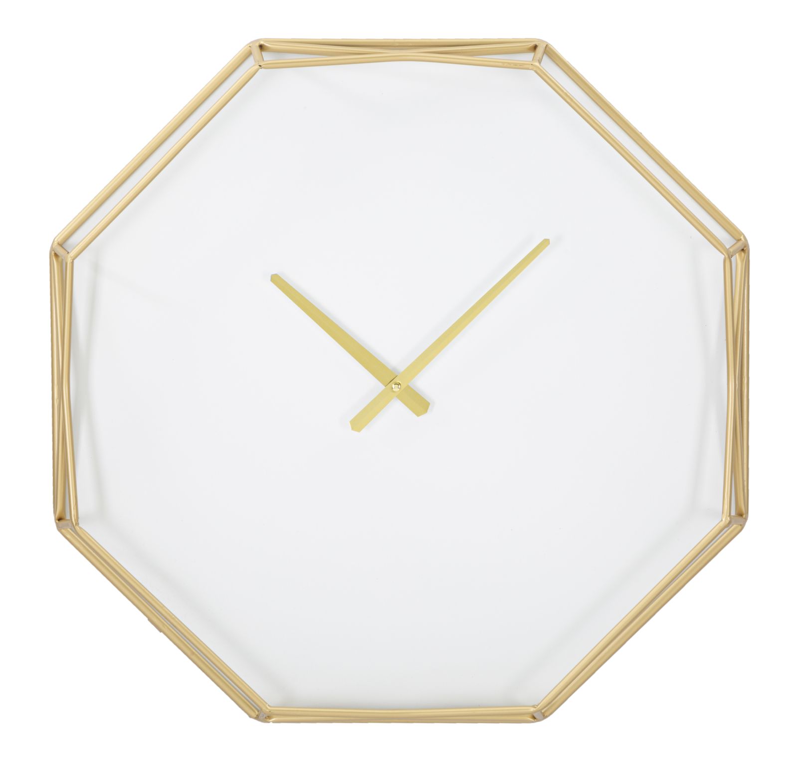 WALL CLOCK GOLDY OCTAGONAL CM 56X6,5X56